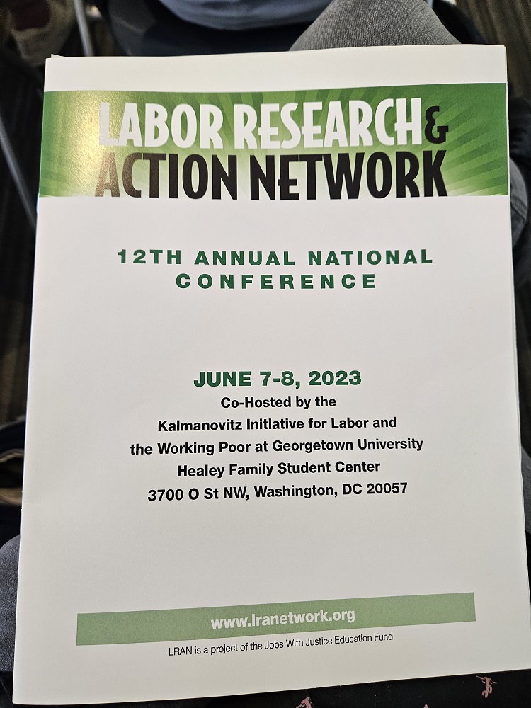 The Labor Research & Action Network Holds Successful 2023 Conference